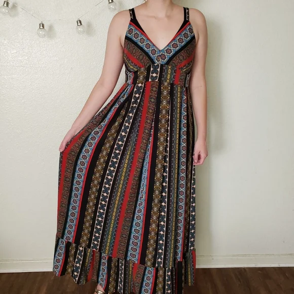 chinese dress ladies Lovelo Bright Jade Sleeveless Cotton Maxi Dress